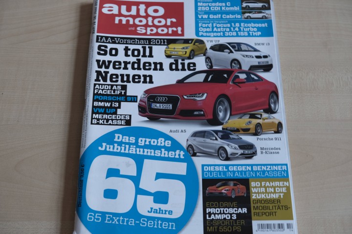 Deckblatt Auto Motor und Sport (14/2011)